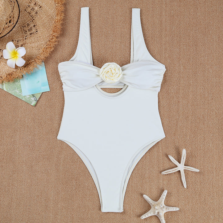 Damen Eleganter Einteiler mit floralem Detail Echo Archiv