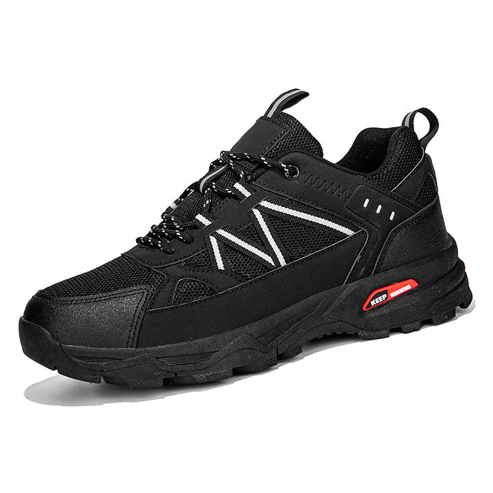 Herren robuste Outdoor-Trailrunner mit verstärkter Zehenkappe und stoßdämpfender Profilsohle – Tavélo