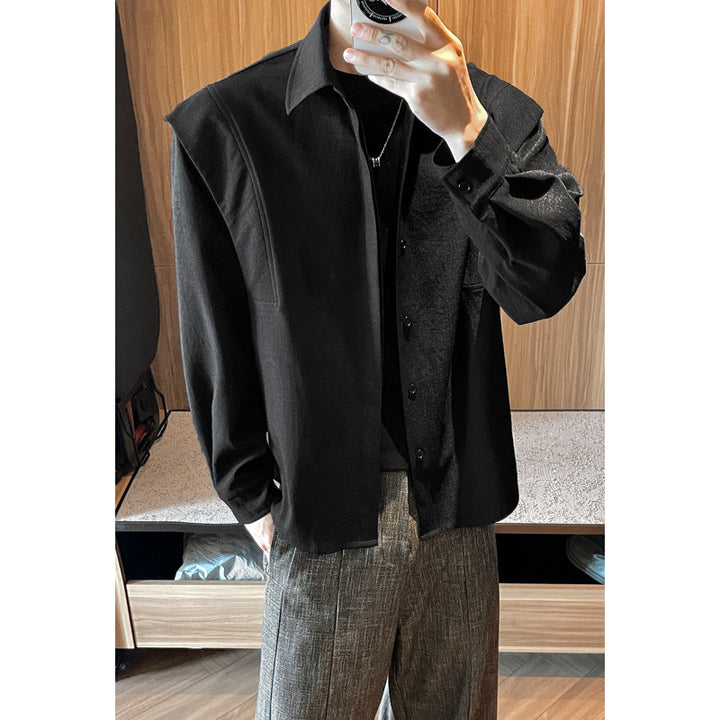 Herrenmodehemd Bluse mit strukturiertem Design Echo Archive