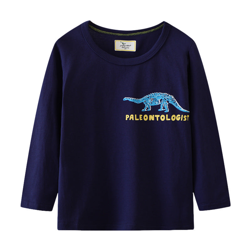 Jungen Langarmshirt mit Dinosaurier-Skelett-Design Echo Archiv