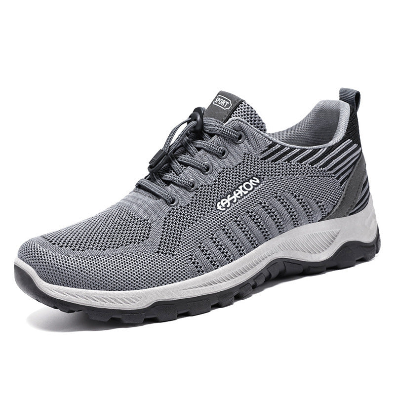 Herren nan flexible Mesh-Trailrunner mit stoßdämpfender EVA-Zwischensohle, Schnellzug-Schnürung und griffiger Outdoor-Profilsohle Echo Archiv