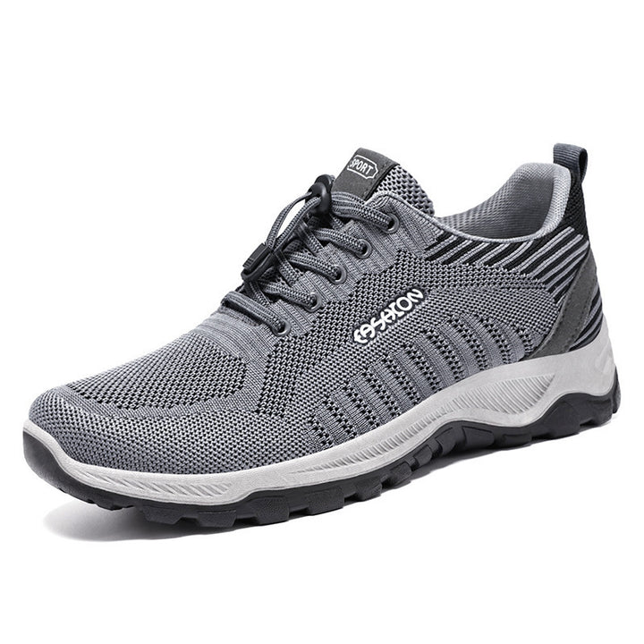 Herren nan flexible Mesh-Trailrunner mit stoßdämpfender EVA-Zwischensohle, Schnellzug-Schnürung und griffiger Outdoor-Profilsohle Echo Archiv