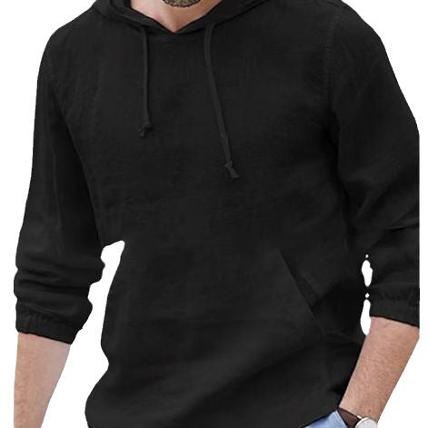 Herren Langarmshirt mit Vintage-Streifen und individuellem USA-Motiv Echoarchiv