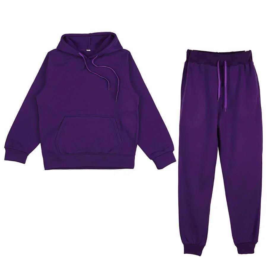 Unisex weiches Lounge-Set mit Oversize-Hoodie, taillenhoher Jogginghose und geripptem Knöchelabschluss Echo Archiv