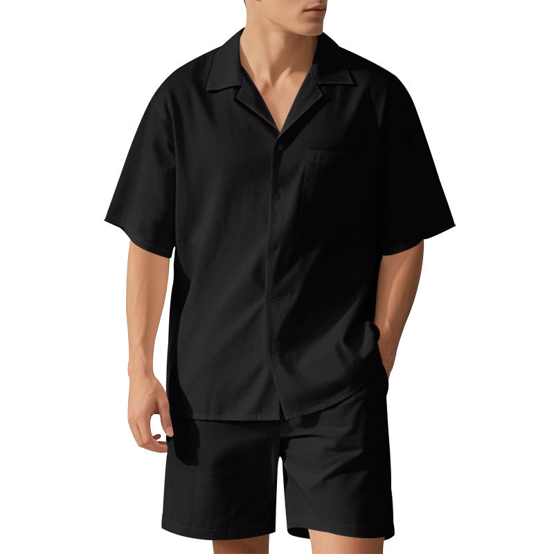 Herren luxuriöses Freizeit Set aus atmungsaktivem Stoff Echoarchiv