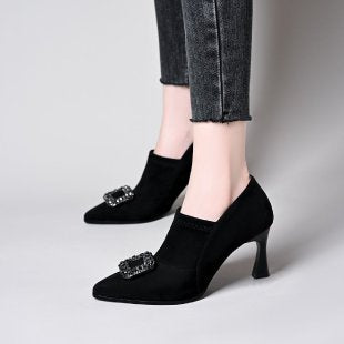 Damen Elegante High Heel Pumps mit Glitzerdetail Echo Archiv