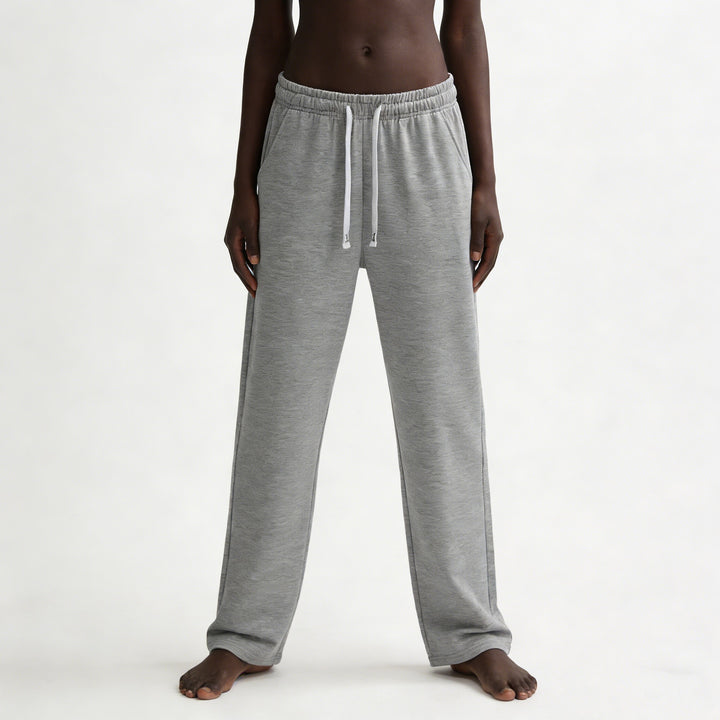 Herren Relaxed-Fit French-Terry Loungehose mit hohem Komfortbund und geradem Bein Echo Archiv