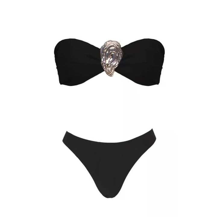Damen elegantes Bikini-Set mit Wickelrock Echo Archiv