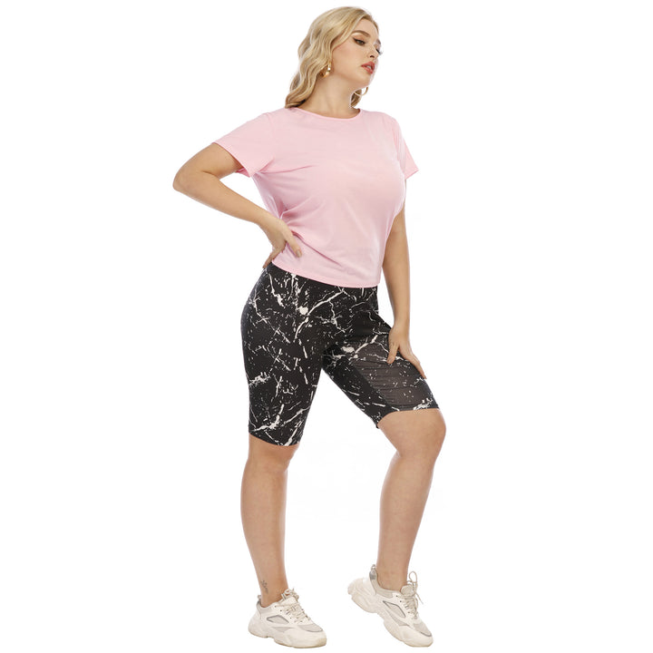 Damen lässiges T-Shirt mit bequemen Schnitt und atmungsaktiver Baumwolle Echo Archiv