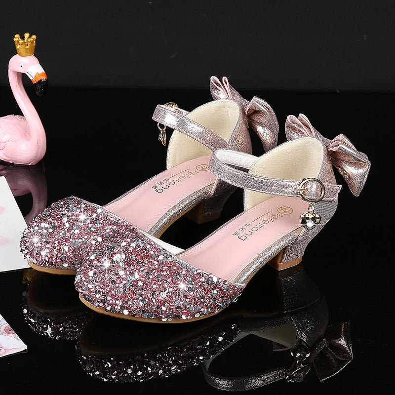 Mädchen Elegante Ballerina Sandalen mit Glitzerverzierung Echo Archiv