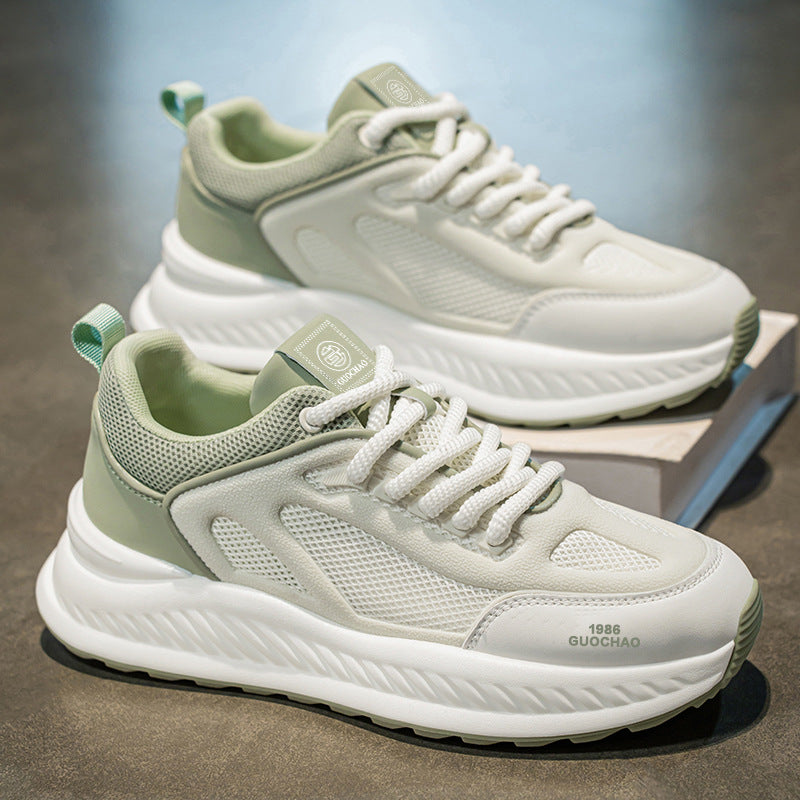 Damen Sportliche Freizeit Sneakers mit atmungsaktiver Mesh-Oberfläche und dämpfender Sohle Echo Archiv