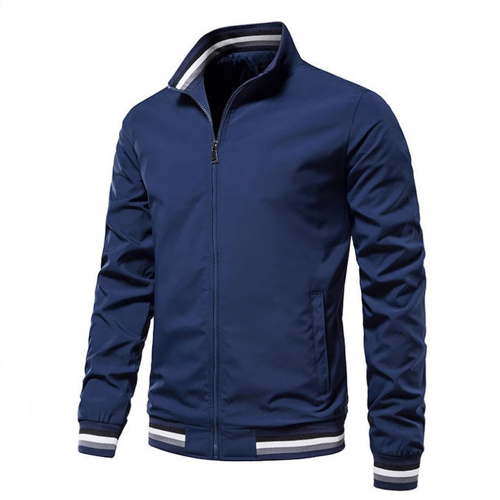 Herren modische Bomberjacke mit elastischen Bündchen Echoarchiv