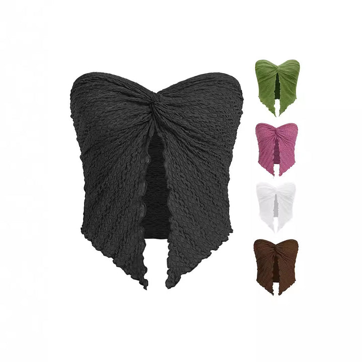 Damen ärmelloses Top mit elegantem Wickeldesign Echo Archiv