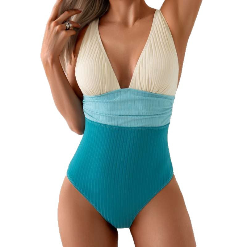 Damen eleganter und figurbetonter Badeanzug Echo Archiv