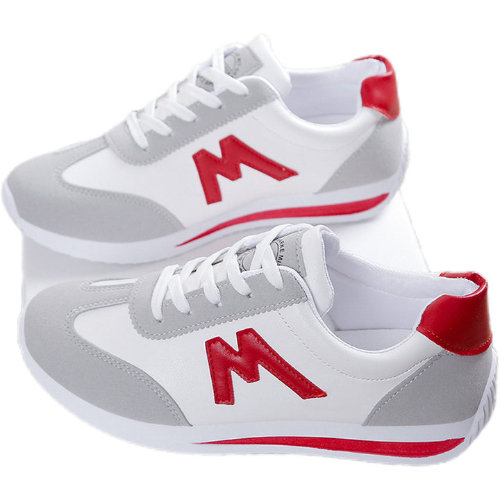 Damen Leichte Retro-Running Sneaker mit gepolsterter Komfortsohle und seitlichem Logo – Névara