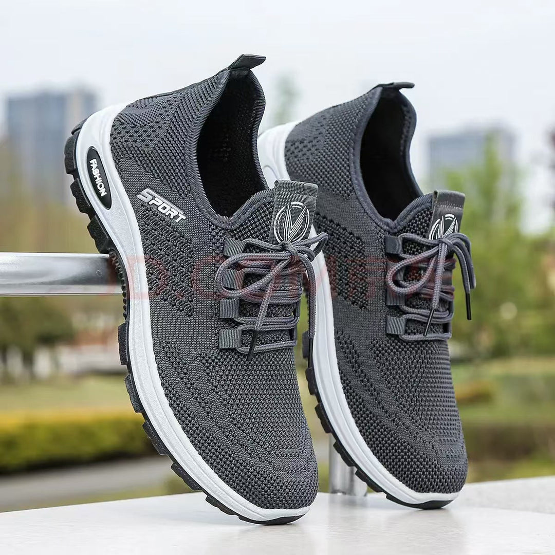 Damen Sportliche Sneakers mit elastischem Obermaterial und rutschfester Sohle Echo Archiv