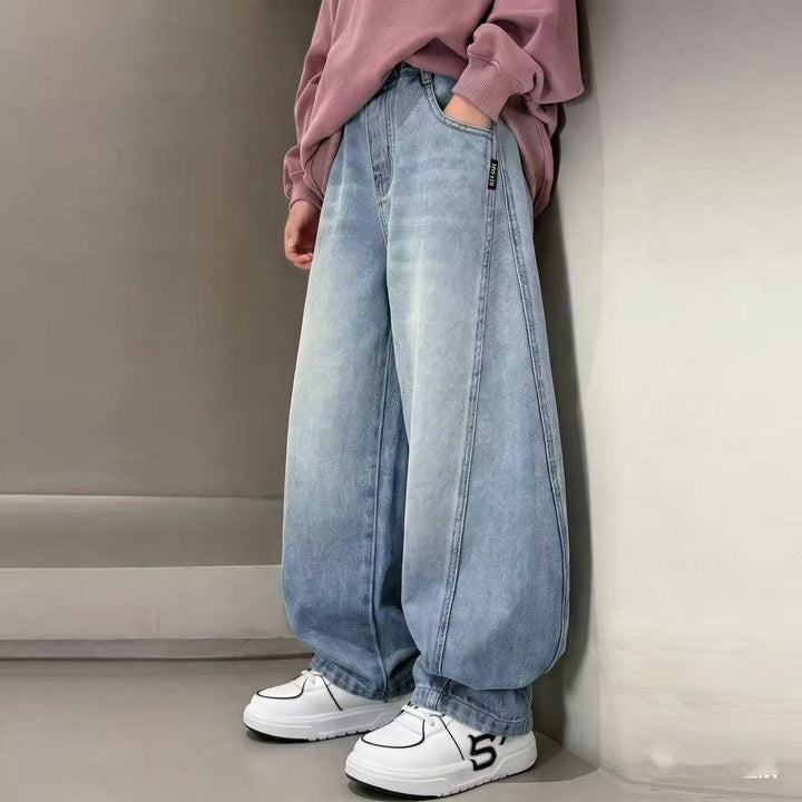 Herren weite Jeanshose mit lässigem Design Echo Archiv