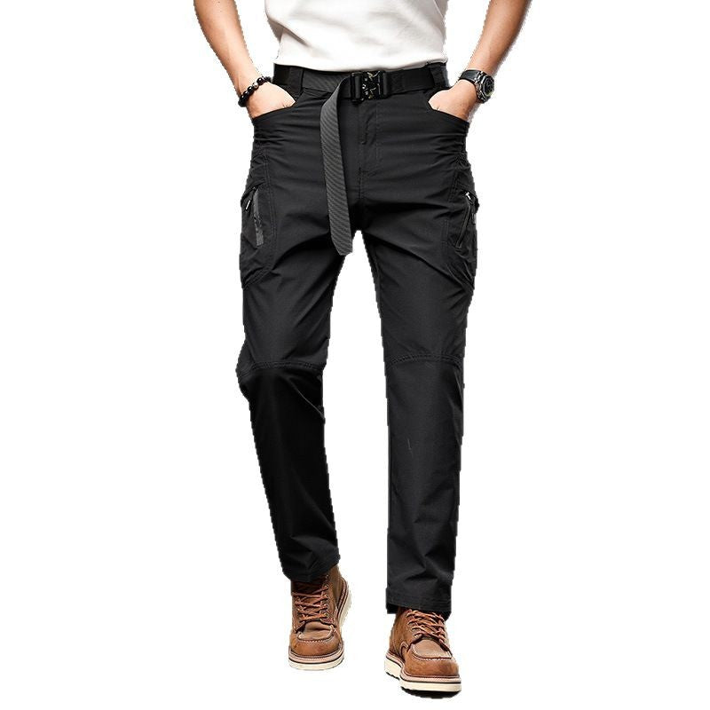 Herren Technische Trekkinghose mit wasserabweisender Oberfläche, ergonomischen Knieabnähern und Multifachtaschen Echo Archiv