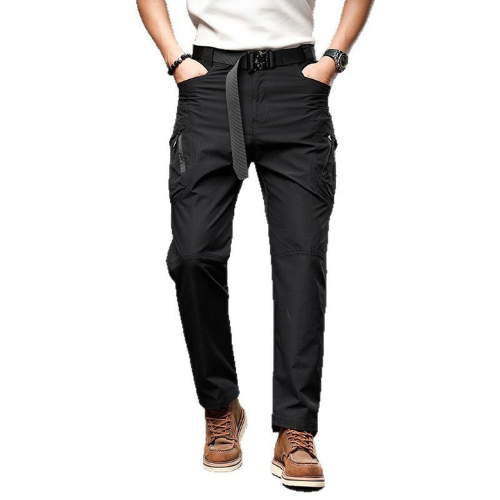 Herren Technische Trekkinghose mit wasserabweisender Oberfläche, ergonomischen Knieabnähern und Multifachtaschen Echo Archiv
