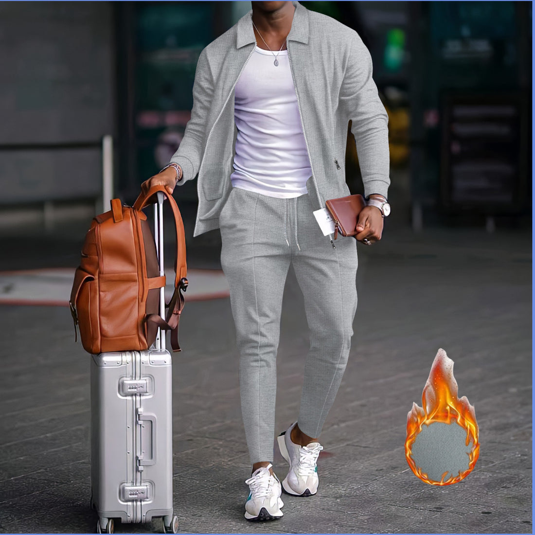 Herren modernes Reisekleidungsset – Averon