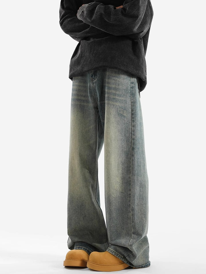Damen Weit geschnittene lässige Jeans Echo Archiv