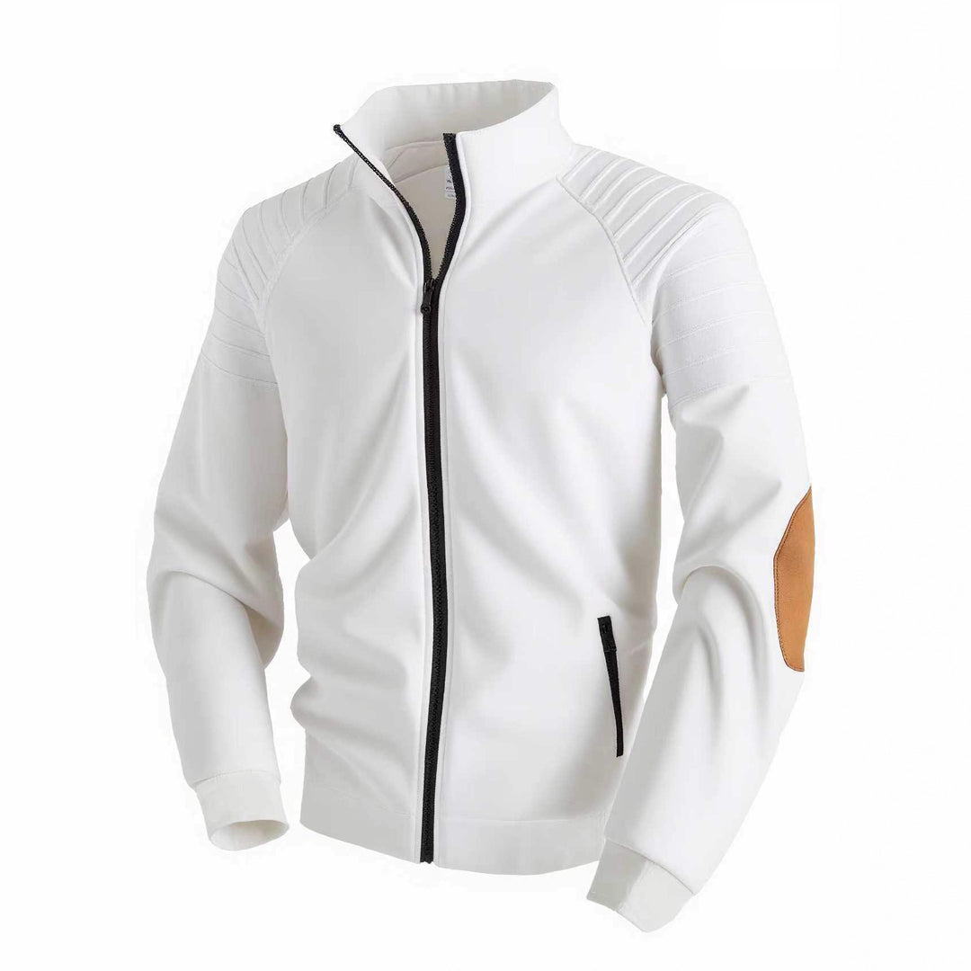 Herren sportliche Jacke mit stylischen Plissee-Ärmeln Echoarchiv