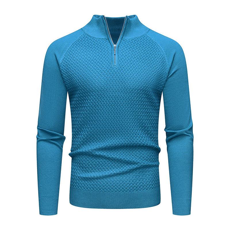 Herren Strickpullover mit Reißverschluss Echoarchiv