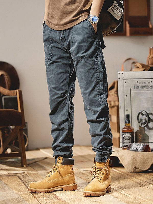 Herren Cargo-Joggerhose mit Multifunktions-Taschen Echoarchiv