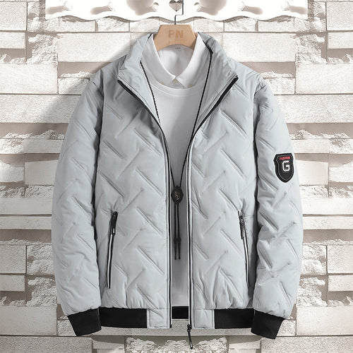Herren Isolierte Steppjacke mit hochschließendem Kragen Echo Archiv