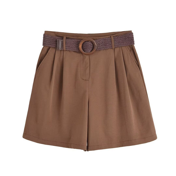 Damen Oversize-Hemdbluse mit dreiviertel-Ärmeln und Manschetten Echo Archiv