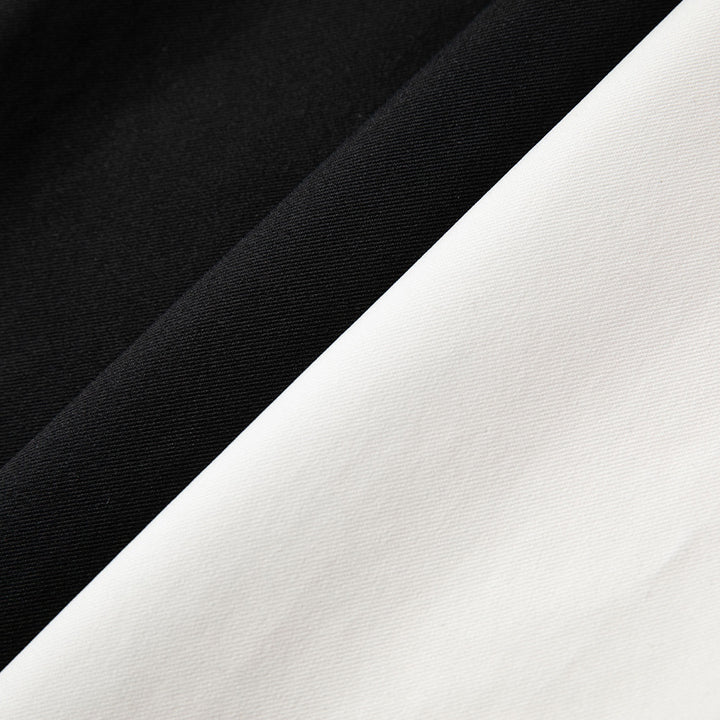 Damen Hochtaillierte gerade geschnittene Chino-Hose mit Bügelfalte Echoarchiv