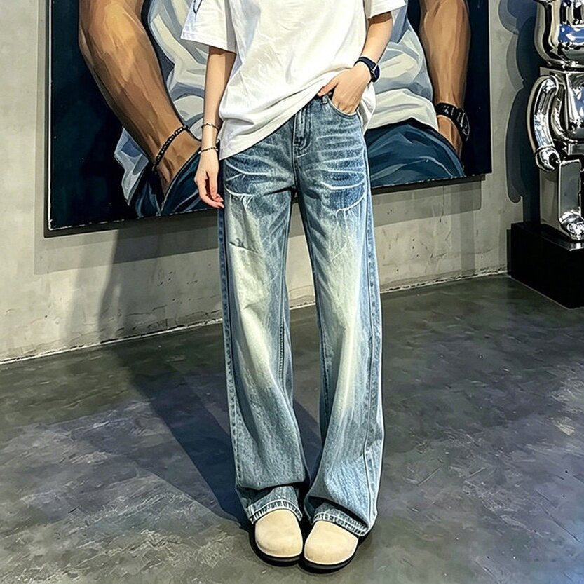 Damen Weit geschnittene Jeans Echoarchiv