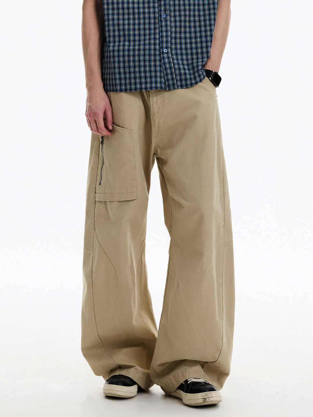 Herren Weitgeschnittene Utility-Hose Echoarchiv