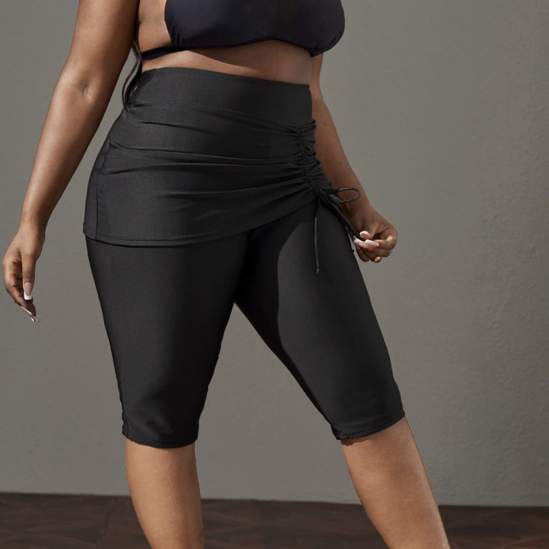 Damen Sportliche Caprihose – Avélisse