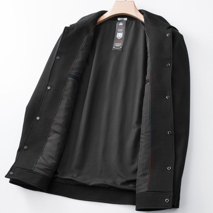 Herren Übergangsjacke im Workwear-Stil mit Druckknöpfen Echoarchiv