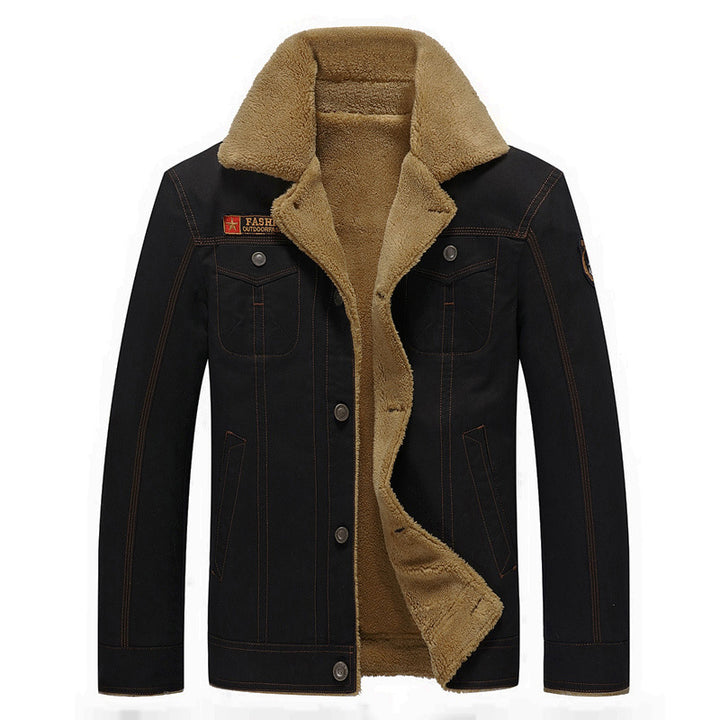 Herren Übergangsjacke mit warmem Teddyfutter Echo Archiv