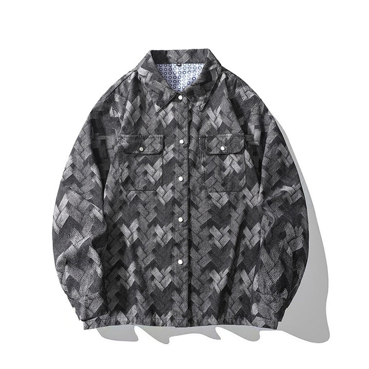 Herren lässige Overshirt Echoarchiv