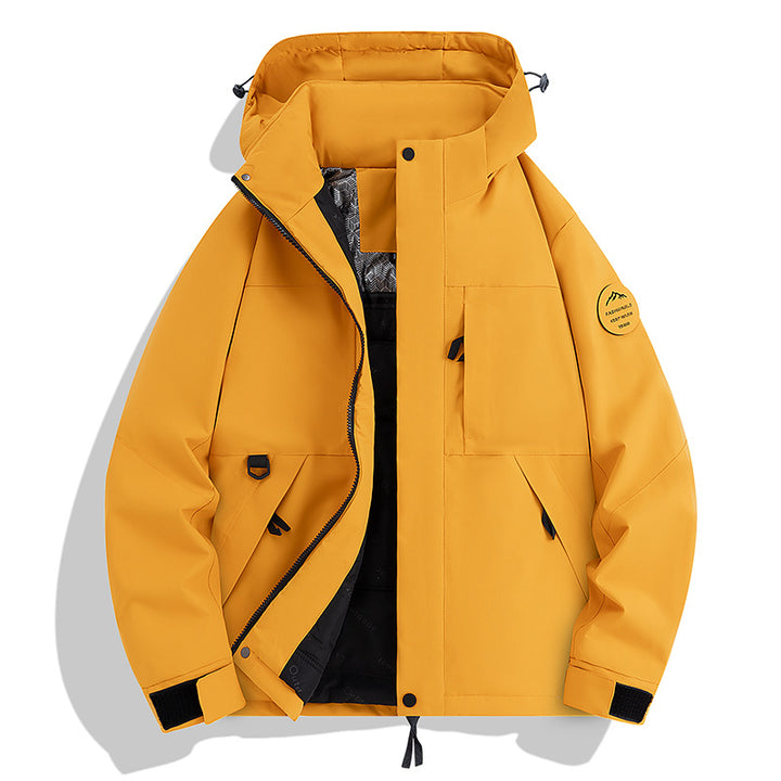 Herren Wasserdichte und atmungsaktive Softshell-Outdoorjacke Echoarchiv