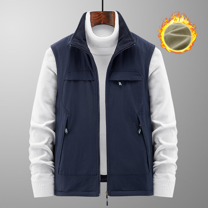 Herren Sportliche Funktionsweste Echo Archiv
