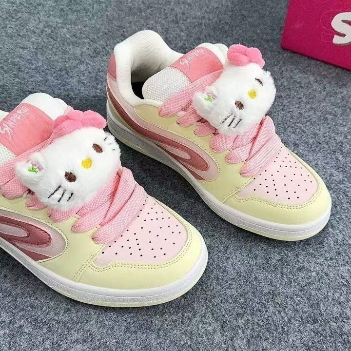 Damen Sportliche Sneakers mit niedlichem Tierdesign Echo Archiv