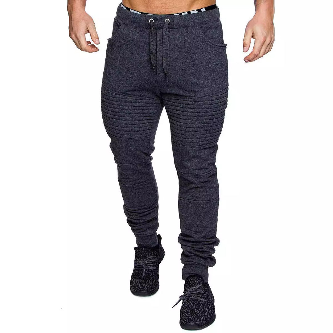 Herren Slim-Fit Jogginghose mit strukturierten Einsätzen Echoarchiv