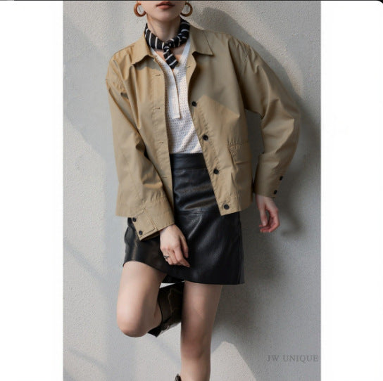 Damen Modische Utility-Jacke mit vielseitigem Design Echoarchiv