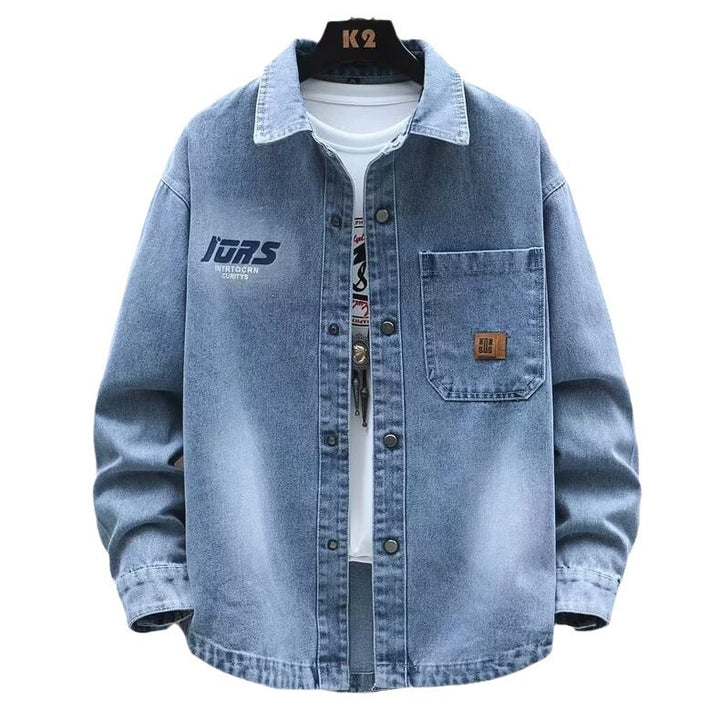 Herren Urban Denim Overshirt Echo Archive