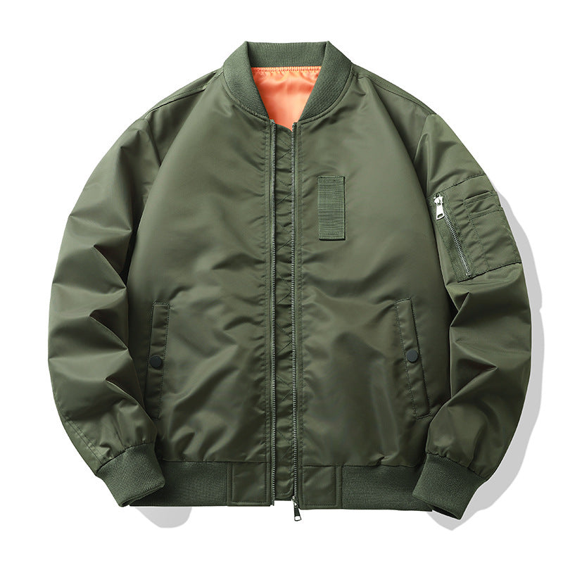 Herren Leichte Flieger-Bomberjacke mit wasserabweisender Shell und Kontrastfutter Echo Archiv