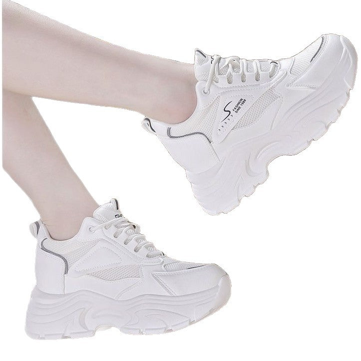 Damen High-Top Sneakers mit trendigem Chunky-Design und atmungsaktiver Obermaterialkombination Echo Archiv