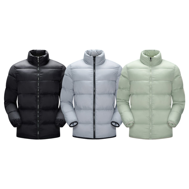 Herren Ultraleichte Thermo-Steppjacke mit winddichter Außenhülle Echo Archiv