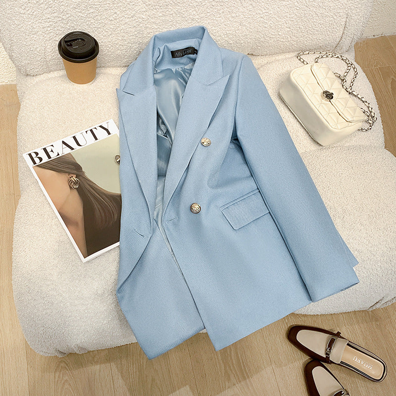 Damen Eleganter Doppelreihiger Blazer Echo Archiv