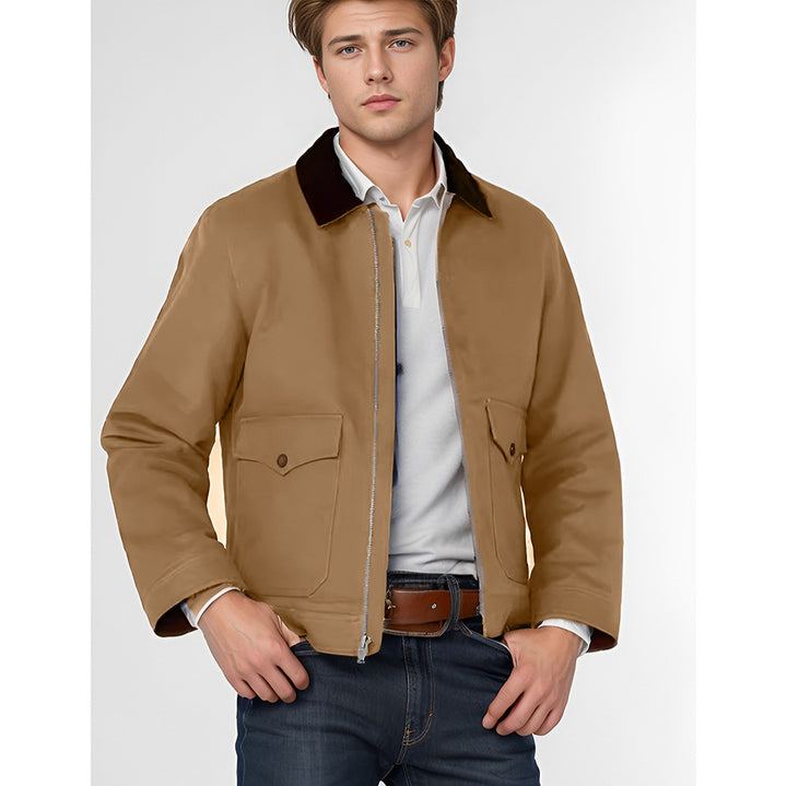 Herren rustikale Utility-Jacke mit praktischen Taschen Echoarchiv