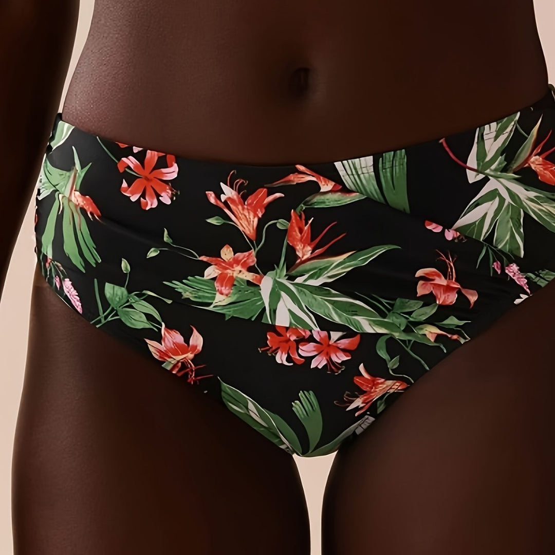 Damen Bunt gemusterter Triangel-Bikini Echo Archiv