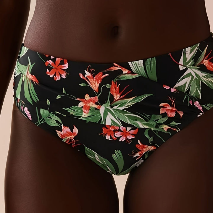 Damen Bunt gemusterter Triangel-Bikini Echo Archiv